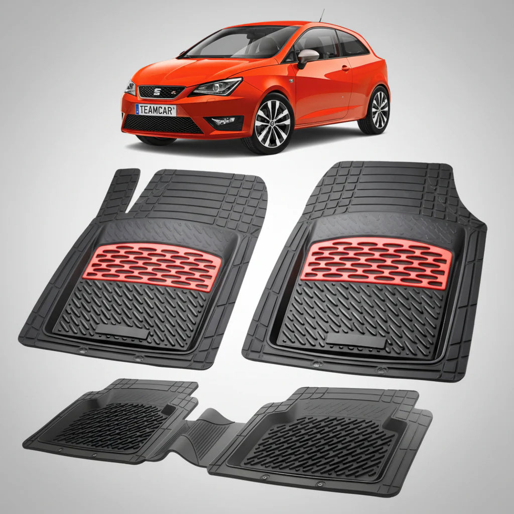 Covorase Seat Ibiza Hatchback 3 Usi Facelift Compatibile 2012-2015 | Red