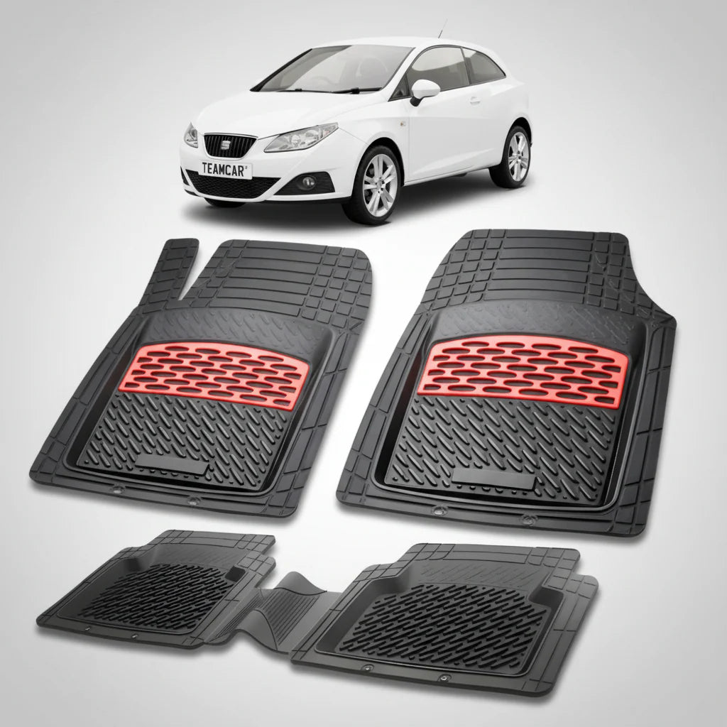 Covorase Seat Ibiza Hatchback 3 Usi Compatibile 2008-2012 | Red