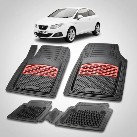 Covorase Seat Ibiza Hatchback 3 Usi Compatibile 2008-2012 | Red
