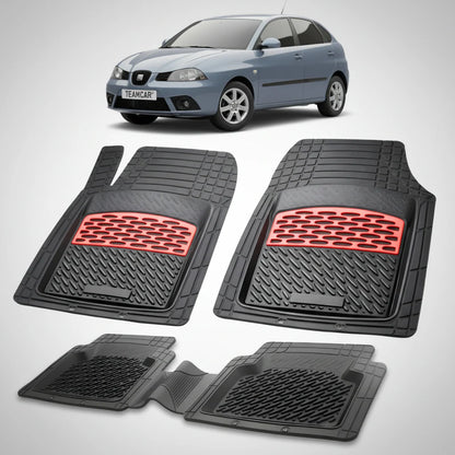Covorase Seat Ibiza Hatchback 5 Usi Facelift Compatibile 2006-2008 | Red