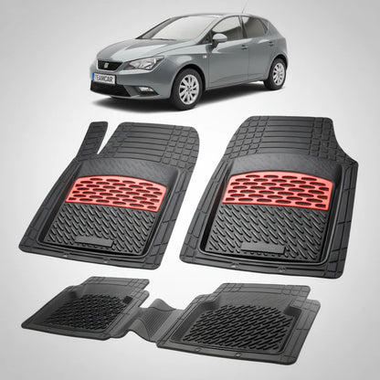 Covorase Seat Ibiza Hatchback 5 Usi Facelift Compatibile 2012-2015 | Red