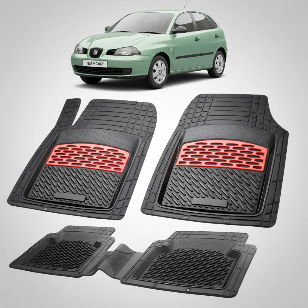 Covorase Seat Ibiza Hatchback Mk3 Compatibile 2002-2008 | Red