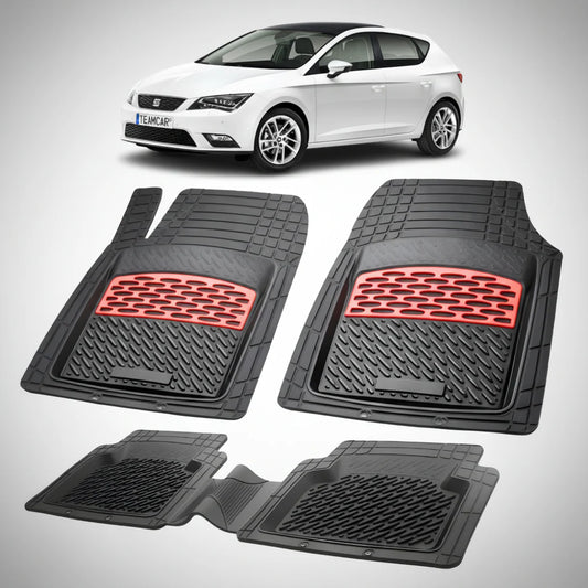 Covorase Seat Leon Hatchback 5 Usi Facelift 2 Compatibile 2012-2013 | Red