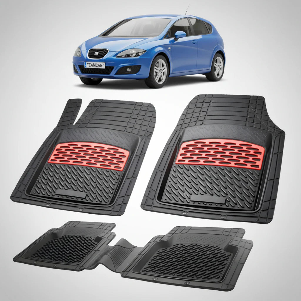 Covorase Seat Leon Hatchback 5 Usi Facelift Compatibile 2009-2012 | Red