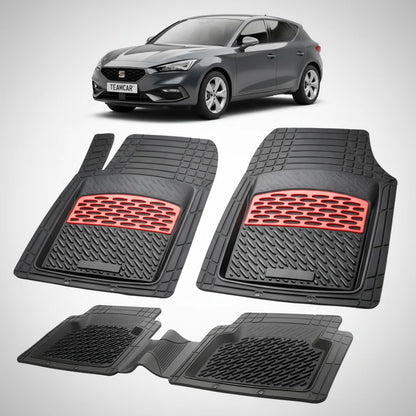 Covorase Seat Leon Hatchback Mk4 Compatibile 2020+ | Red