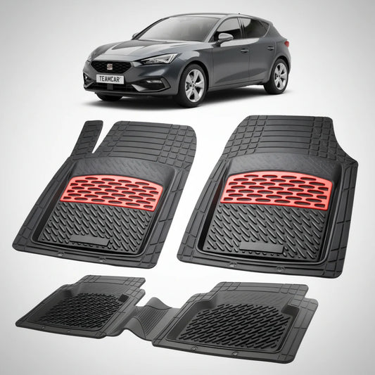 Covorase Seat Leon Hatchback Mk4 Compatibile 2020+ | Red