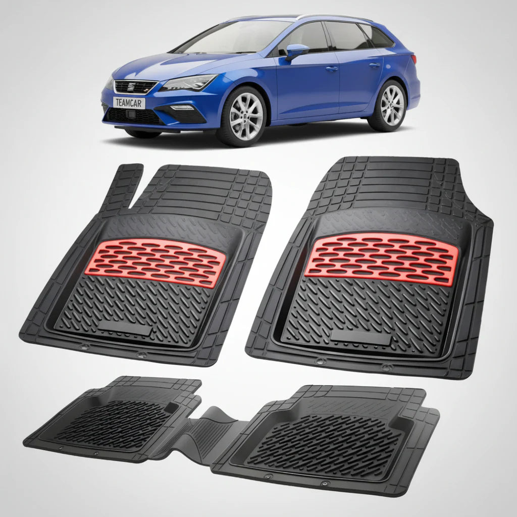Covorase Seat Leon ST, Combi Facelift Compatibile 2017-2020 | Red