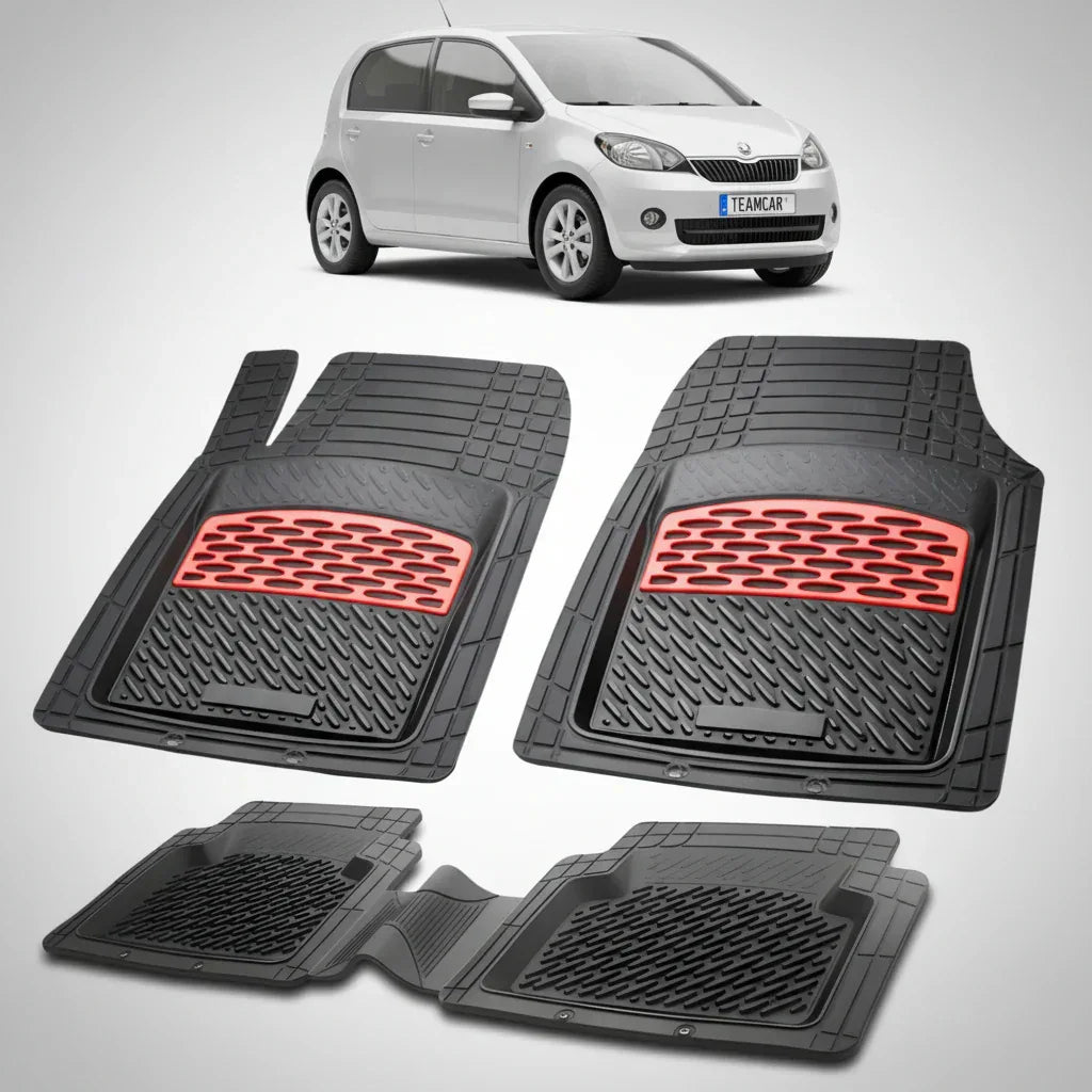 Covorase Skoda Citigo I Compatibile Hatchback 2011-2017 | Red