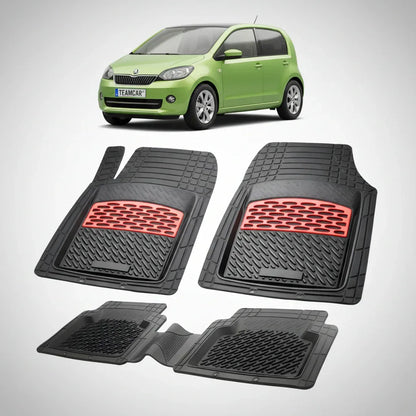 Covorase Skoda Citigo I Compatibile 2011-2020 | Red