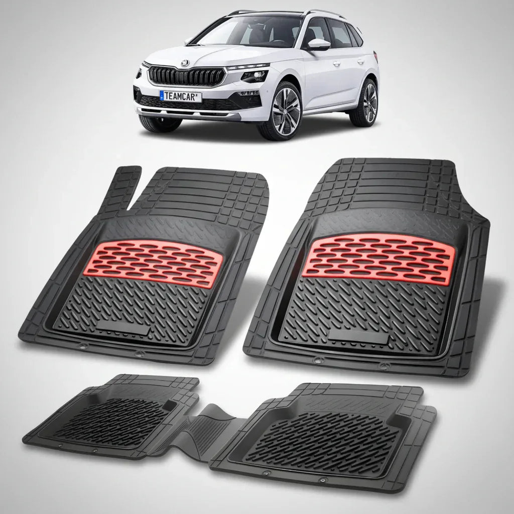Covorase Skoda Kamiq I Compatibile Facelift 2024-Prezent | Red