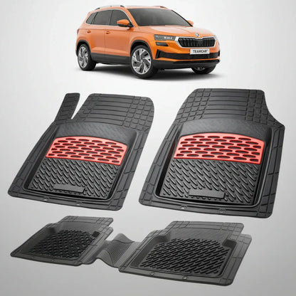 Covorase Skoda Karoq I Compatibile Facelift 2022-2026 | Red