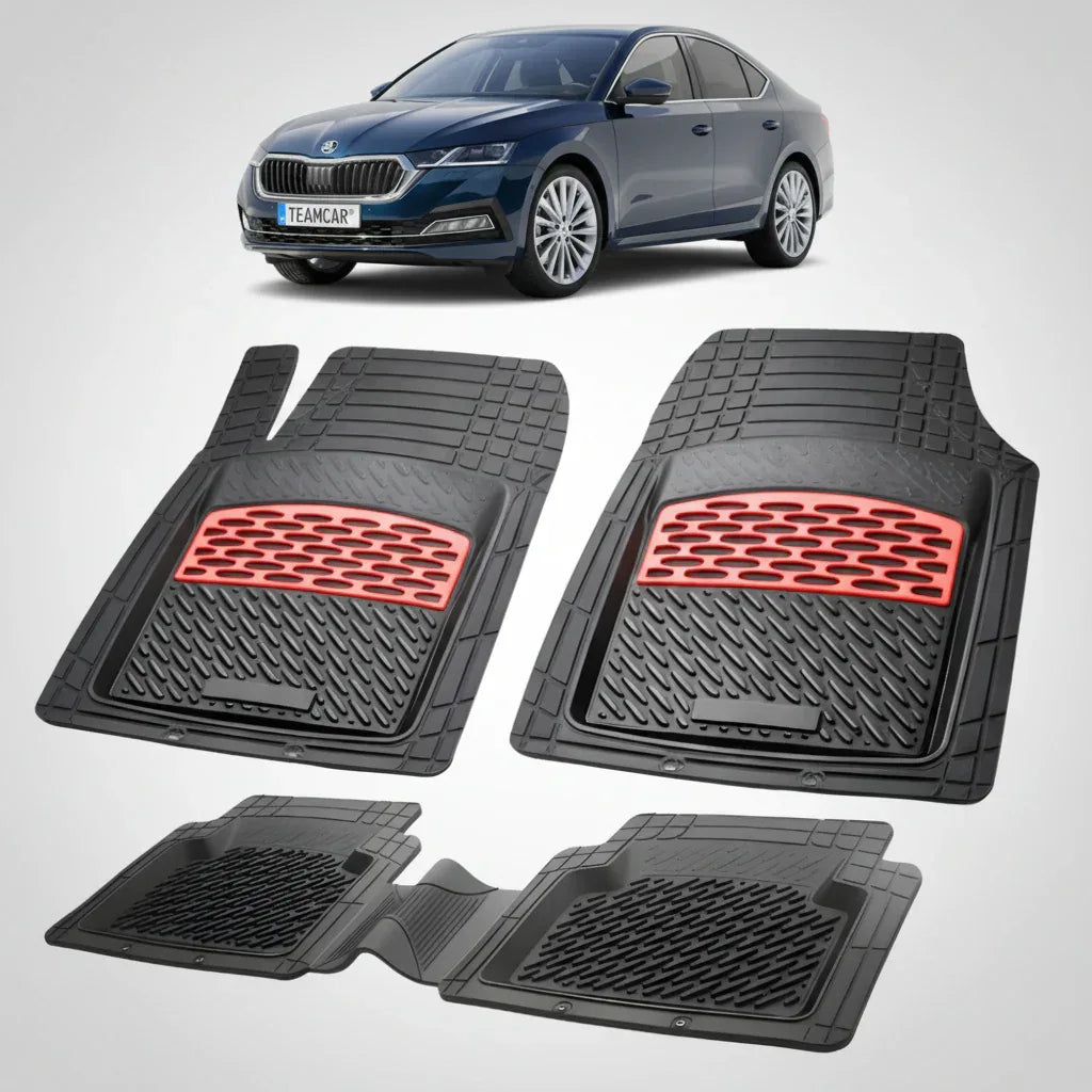 Covorase Skoda Octavia IV Compatibile Liftback Pre-facelift 2020-2023 | Red