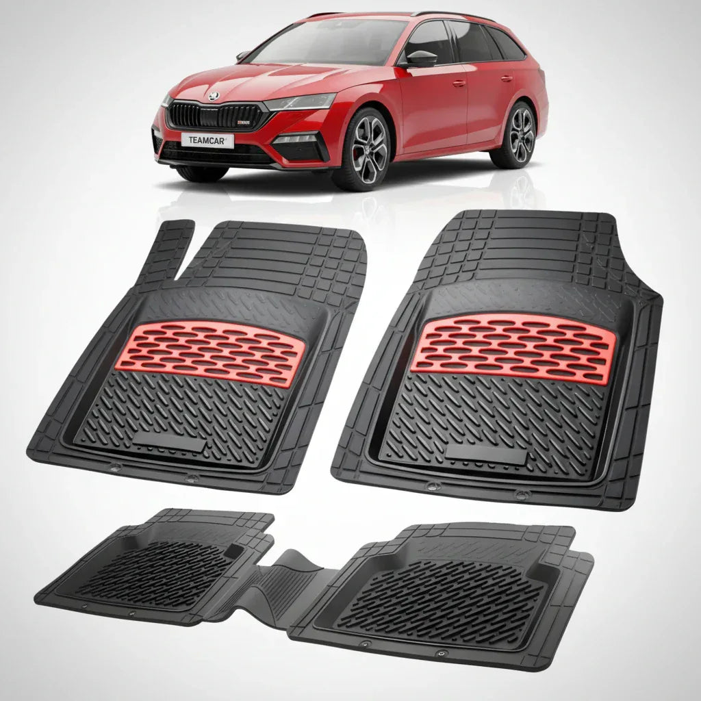 Covorașe Skoda Octavia IV Variant 2020+ | Red Edition – TeamCar®