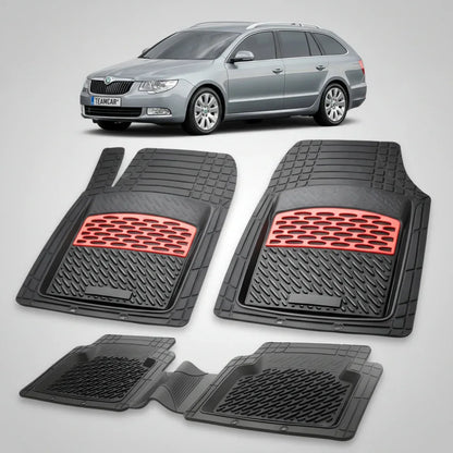 Covorașe Skoda Superb II Combi 2009-2013 | Red Edition – TeamCar®