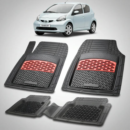 Covorase Toyota Aygo AB10 Compatibile Hatchback 2005-2008 | Red