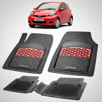 Covorase Toyota Aygo AB10 Compatibile Hatchback 2008-2012 | Red