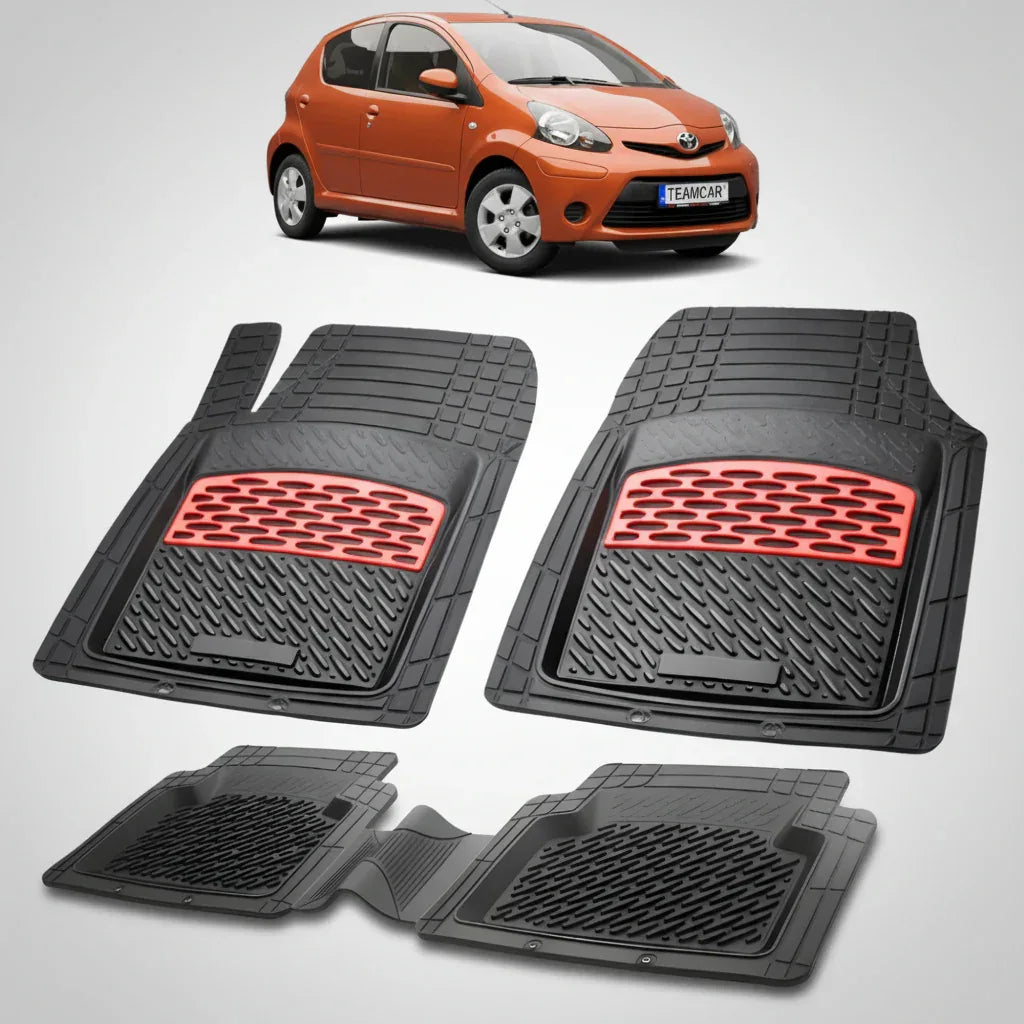 Covorase Toyota Aygo AB10 Compatibile Hatchback 2012-2014 | Red
