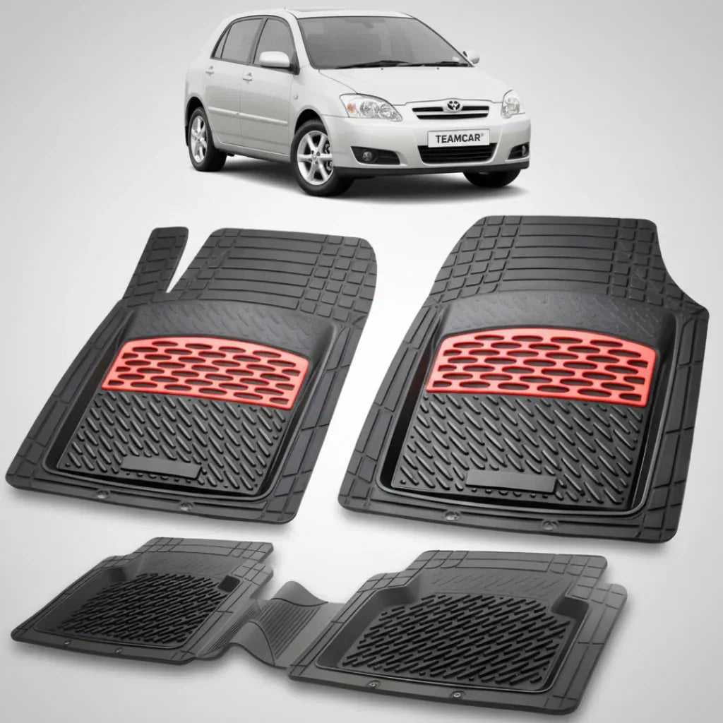 Covorase Toyota Corolla E120 Compatibile Hatchback 2004-2007 | Red