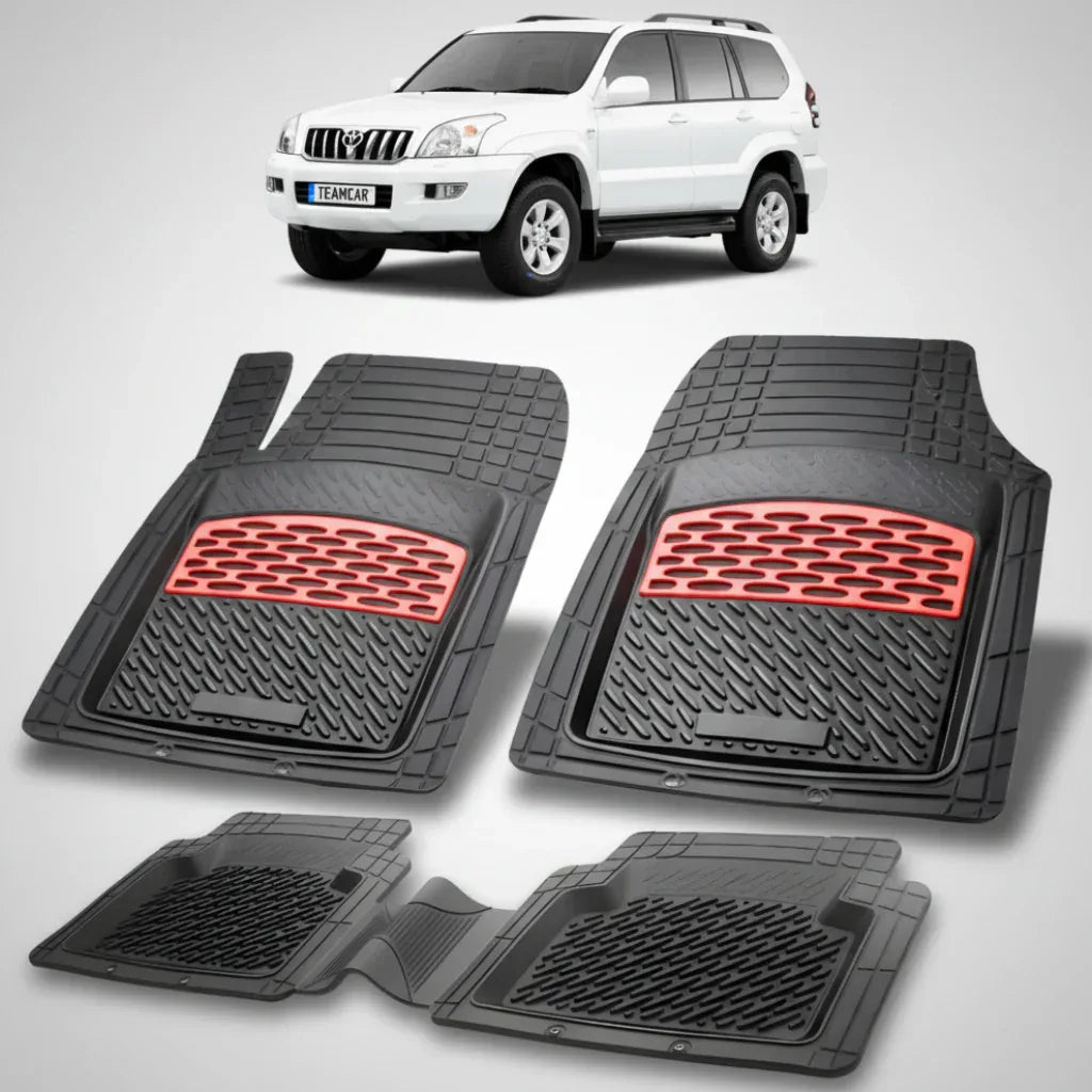 Covorase Toyota Land Cruiser J120 SUV Compatibile 2002-2005 | Red