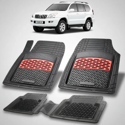Covorase Toyota Land Cruiser J120 SUV Compatibile 2002-2005 | Red