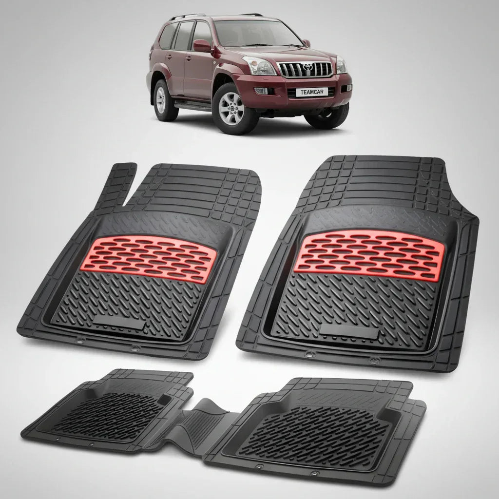 Covorase Toyota Land Cruiser J121 Compatibile 2005-2010 | Red
