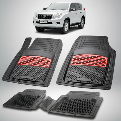 Covorase Toyota Land Cruiser J150 SUV Compatibile 2009-2013 | Red