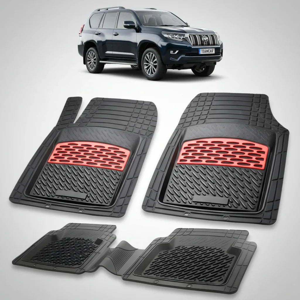 Covorase Toyota Land Cruiser J150 SUV Compatibile 2017-2023 | Red