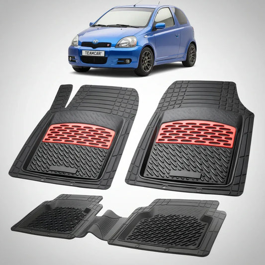 Covorase Toyota Yaris XP10 Hatchback Compatibile 2000-2003 | Red