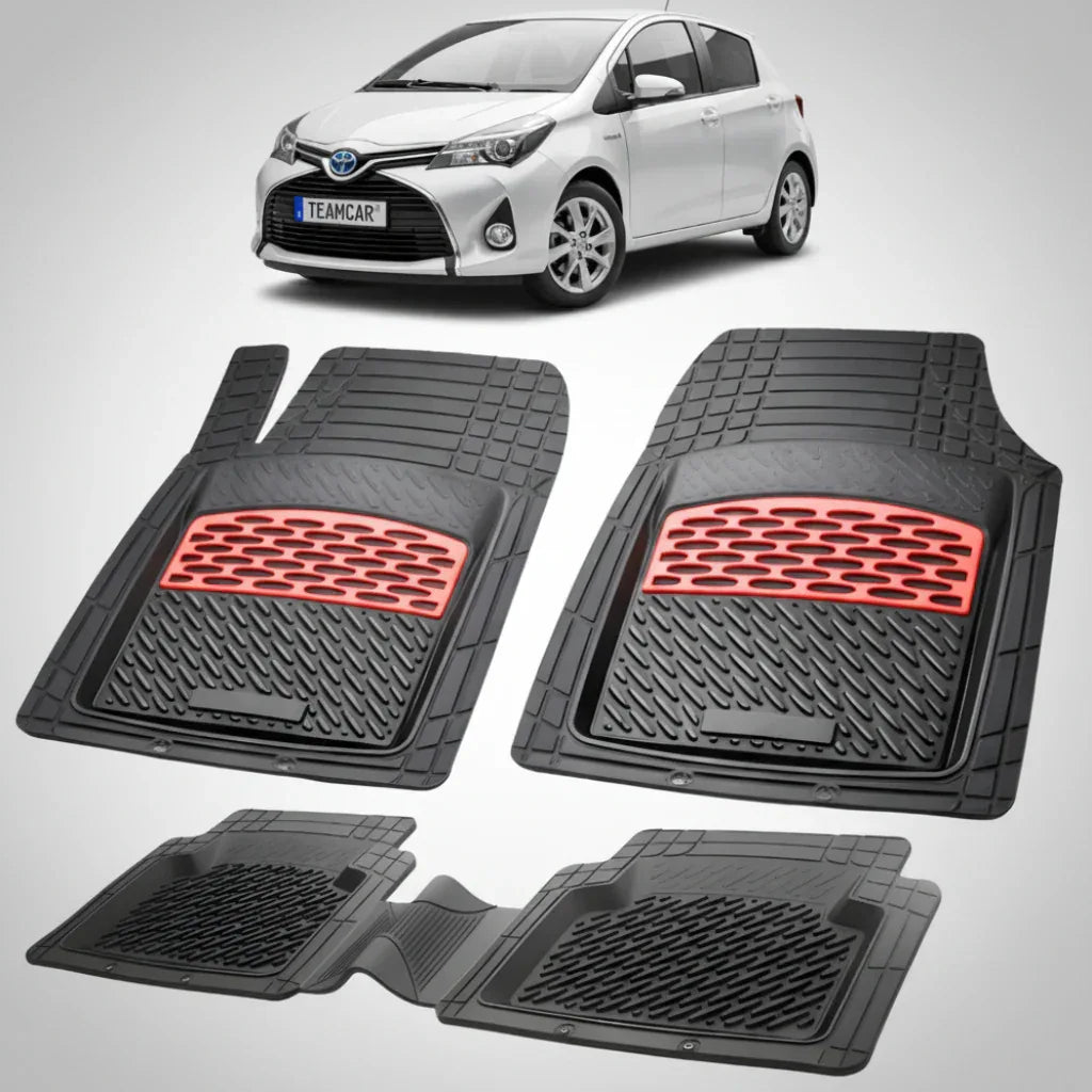 Covorase Toyota Yaris XP130 Hatchback Compatibile 2014-2017 | Red