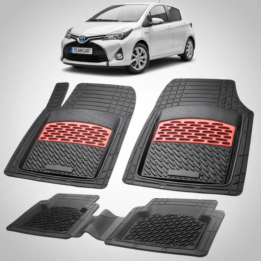 Covorase Toyota Yaris XP130 Hatchback Compatibile 2014-2017 | Red