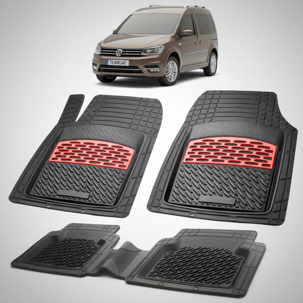Covorase Volkswagen Caddy 4 SA Van Combi Compatibile 2015-2020 | Red