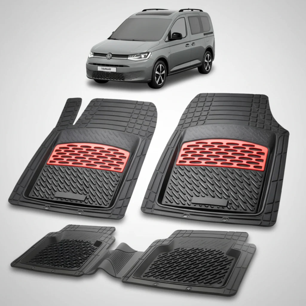 Covorase Volkswagen Caddy 5 SB Van Combi Compatibile 2020-2025 | Red