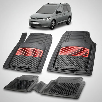 Covorase Volkswagen Caddy 5 SB Van Combi Compatibile 2020-2025 | Red