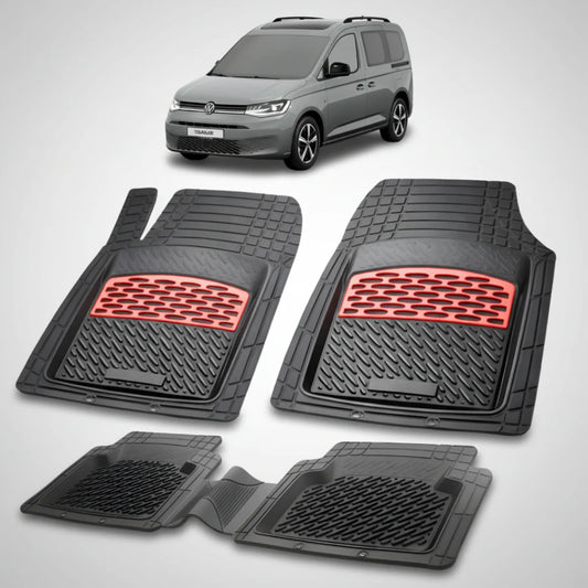 Covorase Volkswagen Caddy 5 SB Van Combi Compatibile 2020-2025 | Red