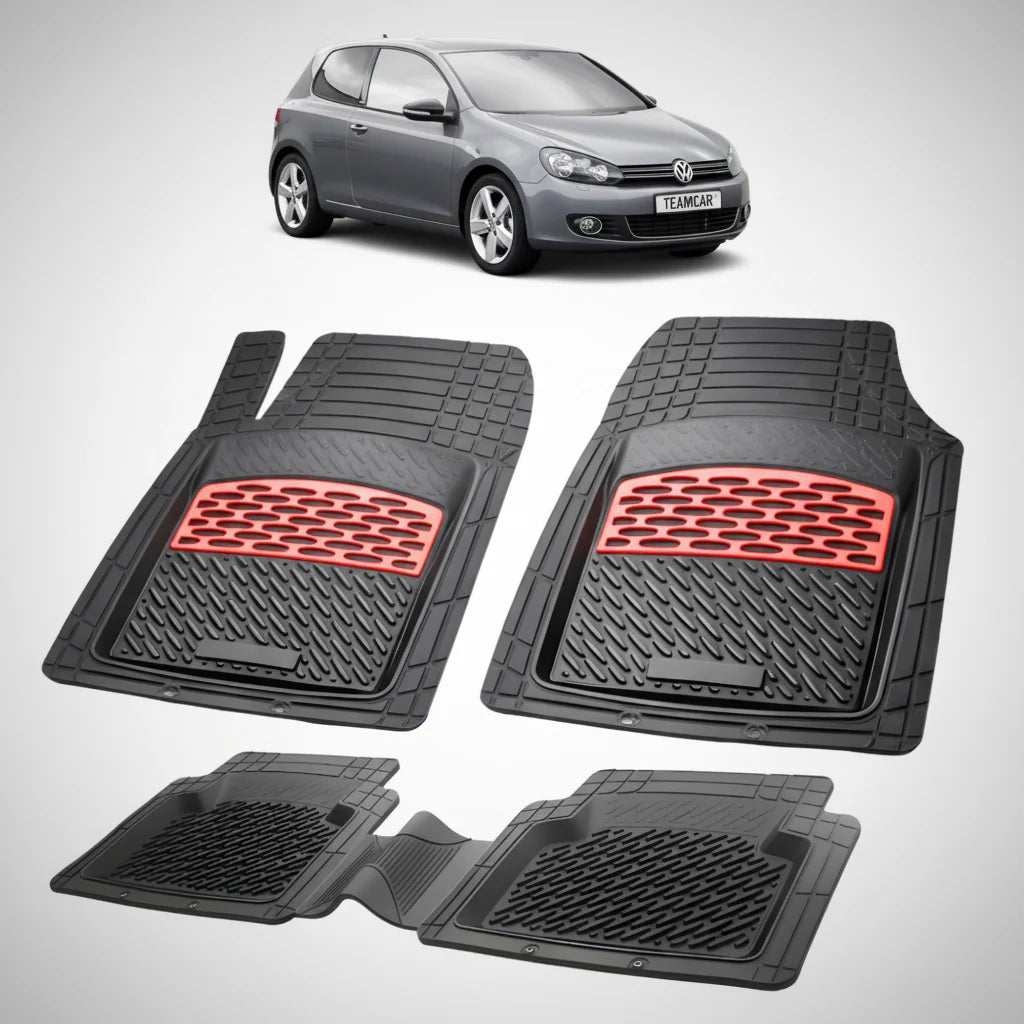 Covorase Volkswagen Golf 6 Hatchback 3 Usi Compatibile 2008-2013 | Red