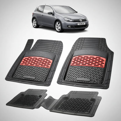 Covorase Volkswagen Golf 6 Hatchback 3 Usi Compatibile 2008-2013 | Red