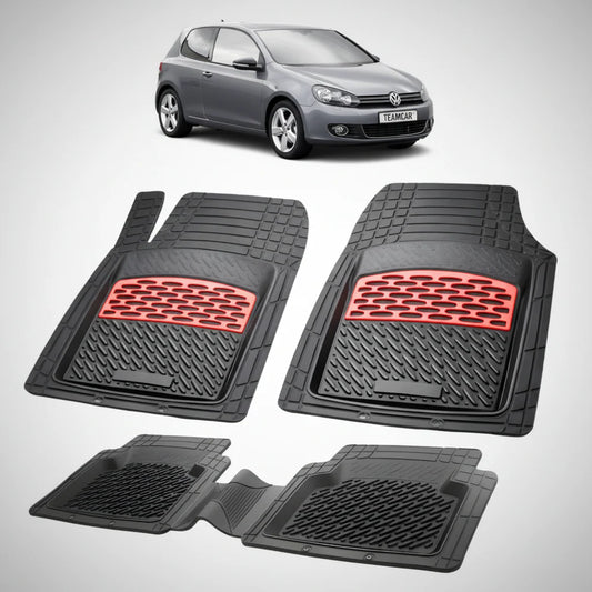 Covorase Volkswagen Golf 6 Hatchback 3 Usi Compatibile 2008-2013 | Red