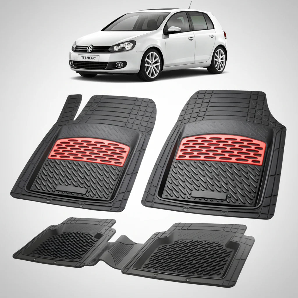 Covorase Volkswagen Golf 6 Hatchback 5 Usi Compatibile 2008-2013 | Red