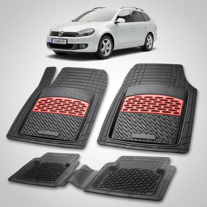 Covorase Volkswagen Golf Mk6 Variant Break Compatibile 2008-2013 | Red
