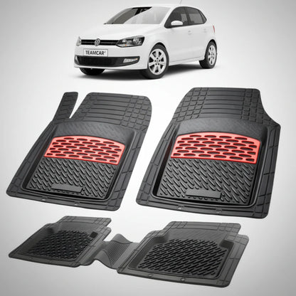 Covorase Volkswagen Polo Mk5 6R 6C Hatchback 5 Usi Compatibile 2009-2017 | Red