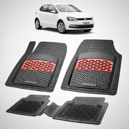 Covorașe Volkswagen Polo V Hatchback Compatibile 2009-2017 | Red