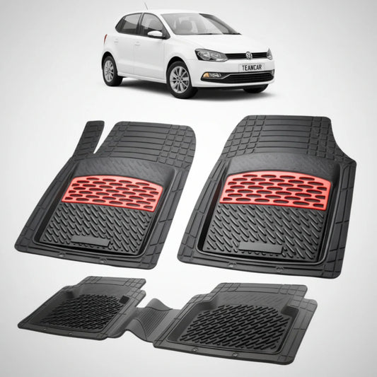 Covorașe Volkswagen Polo V Hatchback Compatibile 2009-2017 | Red