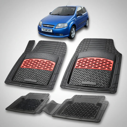 Covorase Chevrolet Kalos Hatchback Compatibile 2005-2008 | Red