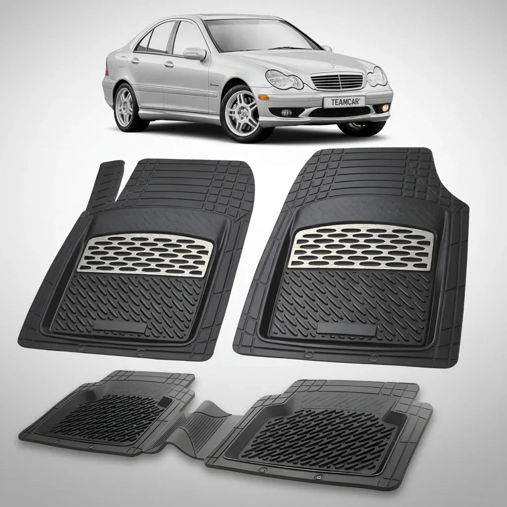 Covorase Mercedes-Benz C-Class Compatibile W203 2000-2007 | Silver