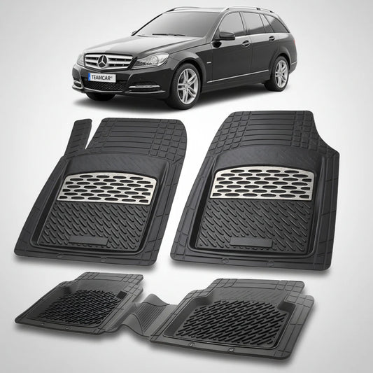 Covorase Mercedes-Benz C-Class Compatibile S204 Facelift 2011-2014 | Silver