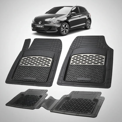 Covorase Volkswagen Polo Mk6 AW Hatchback 5 Usi Compatibile 2017-2025 | Silver