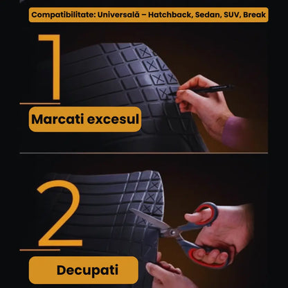 Covorașe Mazda MPV LW Compatibile 2002-2006 | Black Edition – TeamCar®