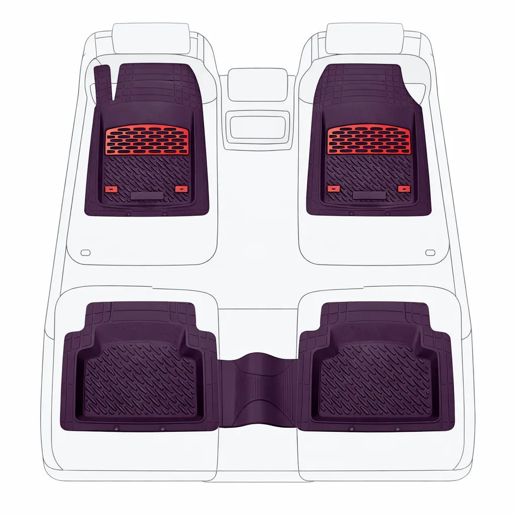 Covorașe Mazda MX-5 NC Soft Top 2005-2008 | Red Edition – TeamCar®