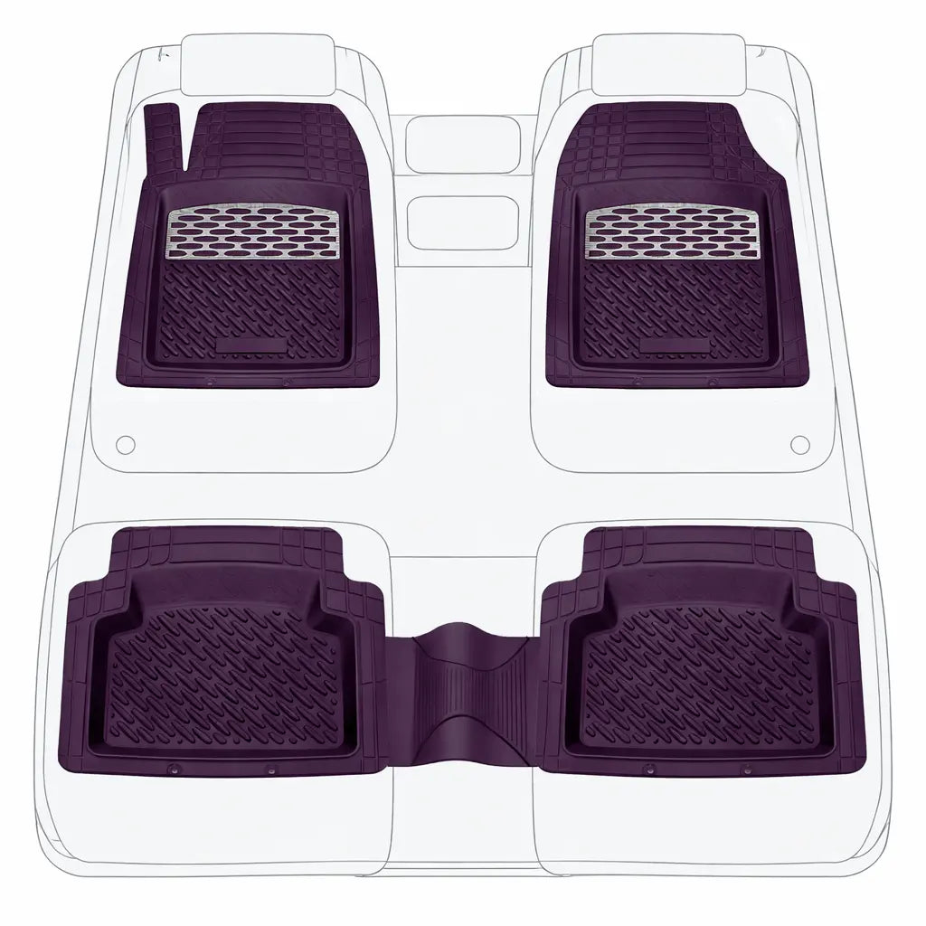 Covorașe MINI Hatch R50 R53 2001-2006 | Silver Edition – TeamCar®