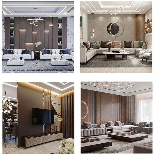 Mostrar panouri cristal carbon, Naimeed M8, 10 Modele